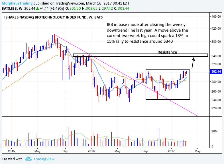 $IBB weekly