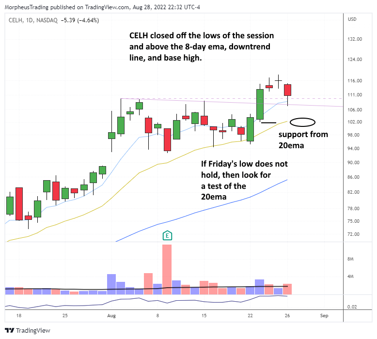 $CELH daily