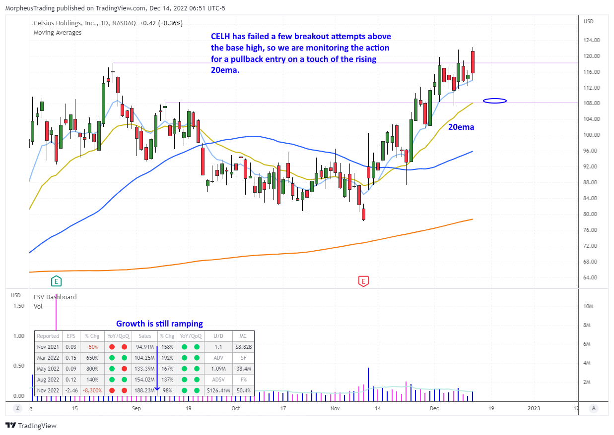 $CELH daily
